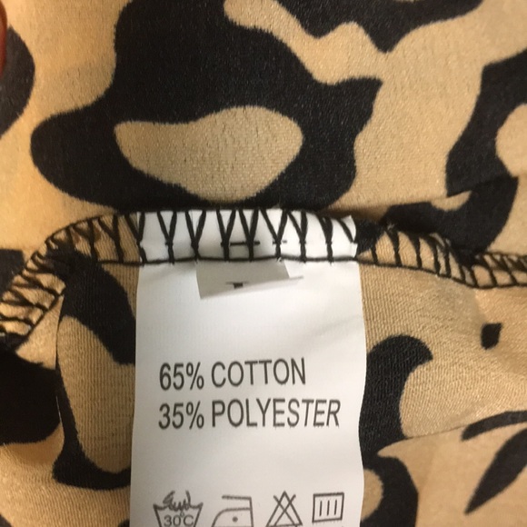 1 Left! Ruffle Faux Wrap Leopard Maxi Skirt Tie - Picture 7 of 7